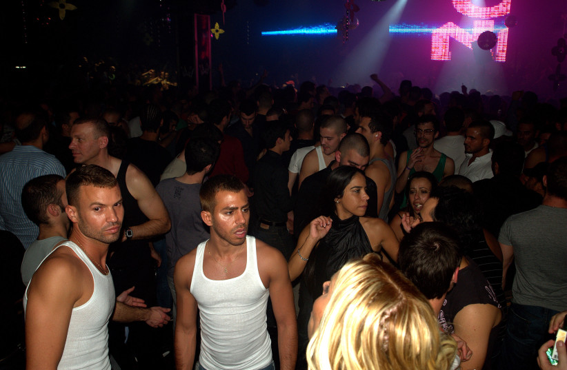 Dancing at a nightclub in Tel Aviv, 2009 (photo credit: DAVID SHANKBONE/VIA FLICKR)
