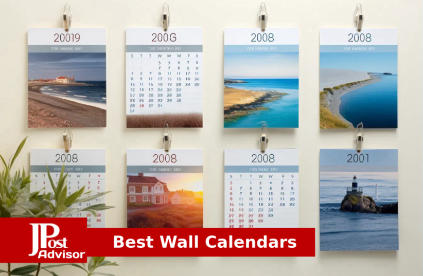 10 Most Popular Wall Calendars for 2023 (photo credit: PR)