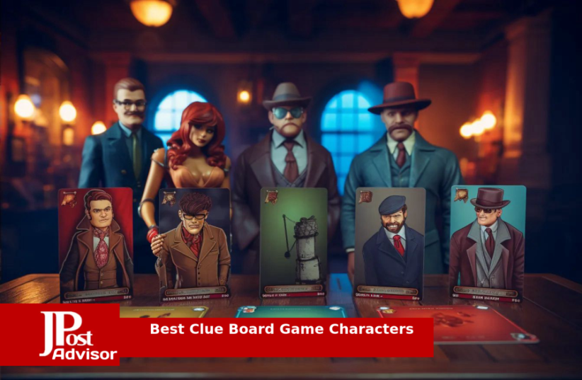  9 Best Selling Clue Board Game Characters for 2023 (photo credit: PR)