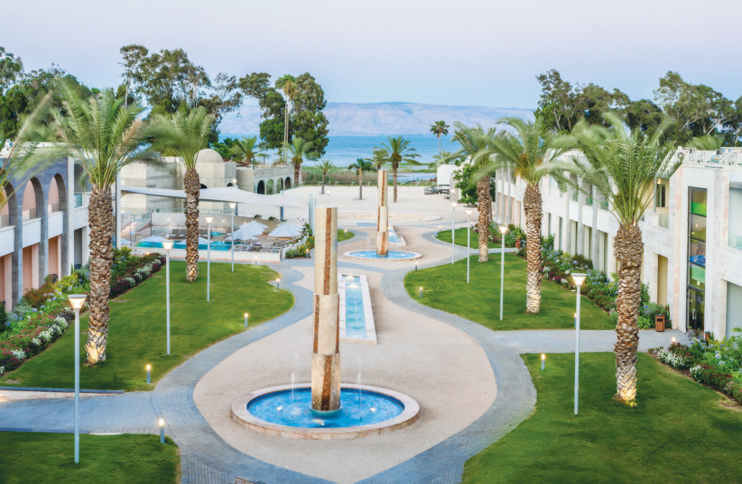  THERE ARE many good reasons to stay at Magdala, including the archaeological park, weekend concerts, and the hotel’s proximity to the beaches of Lake Kinneret. (photo credit: MAGDALA TOURISM CENTER)