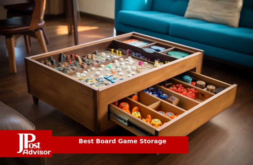 10 Most Popular Board Game Storages for 2023 (photo credit: PR)
