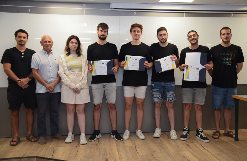  First-prize winners (photo credit: TECHNION)