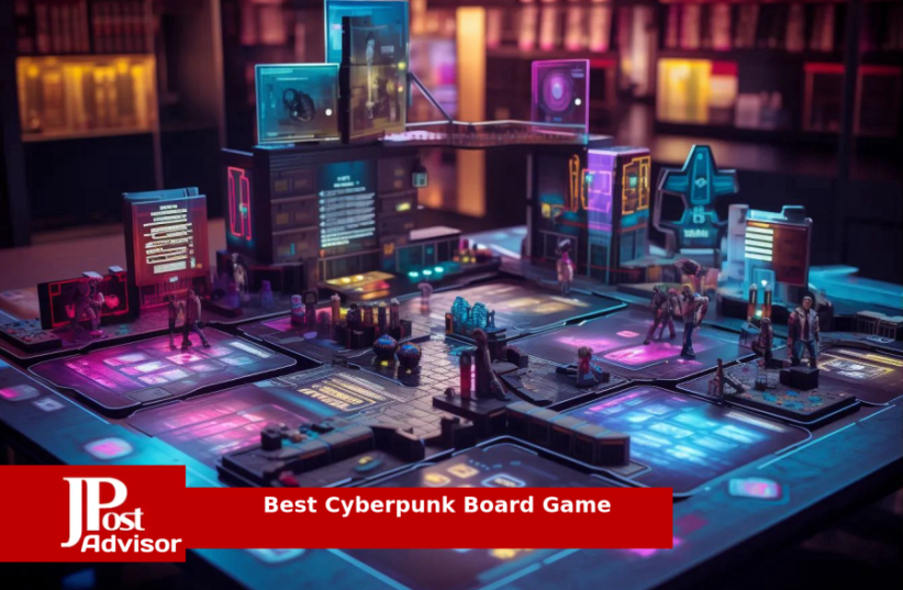  10 Most Popular  Cyberpunk Board Games for 2023 (photo credit: PR)