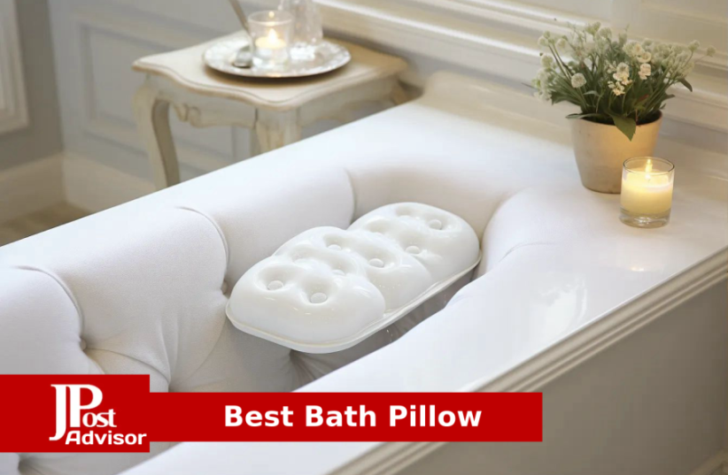  10 Most Popular Bath Pillows for 2023 (photo credit: PR)