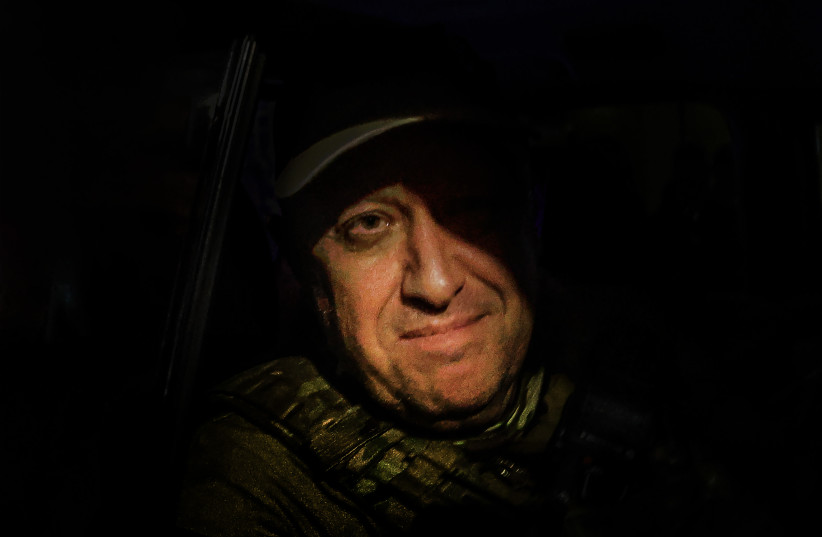 Wagner mercenary chief Yevgeny Prigozhin (photo credit: Alexander Ermochenko/Reuters)