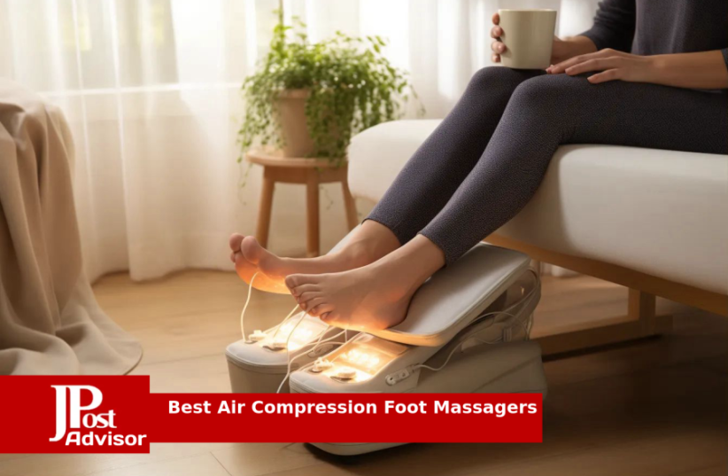 10 Best Selling Air Compression Foot Massagers for 2023 (photo credit: PR)