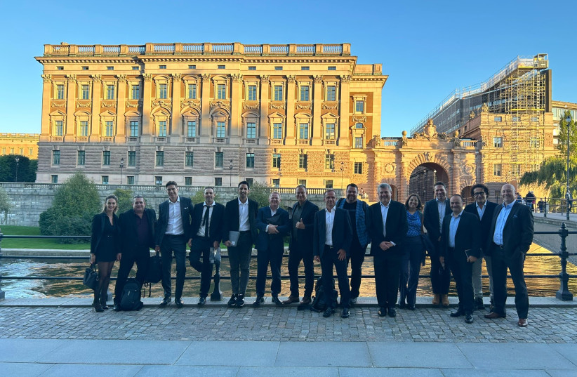  JVP’s Tech delegation to Stockholm (photo credit:  Idan Cordovi)
