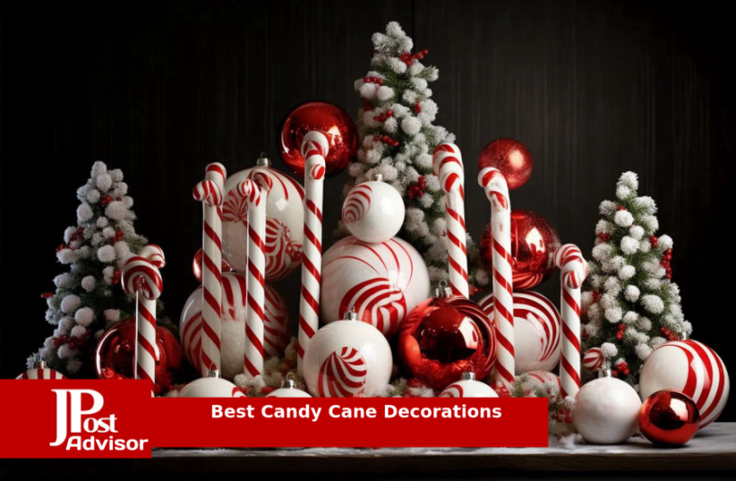  10 Best Selling Candy Cane Decorations for 2023 (photo credit: PR)