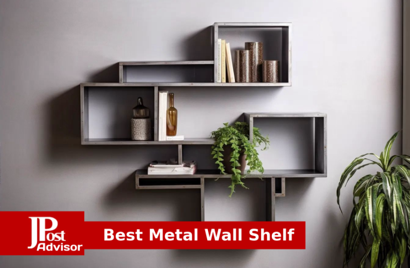  8 Best Metal Wall Shelves Review (photo credit: PR)