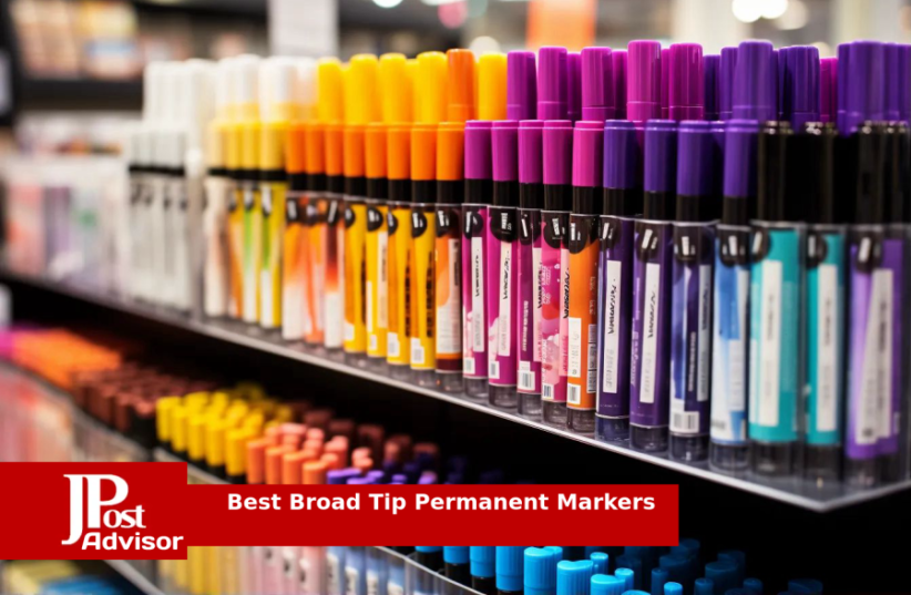  7 Most Popular Broad Tip Permanent Markers for 2023 (photo credit: PR)