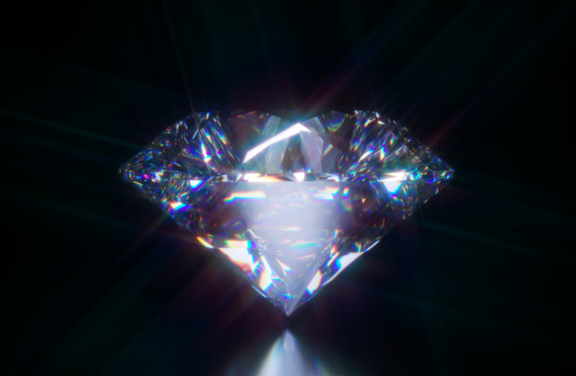  A sparkling diamond (Illustrative) (photo credit: PXHERE)