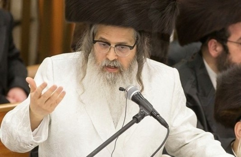 Zalman Leib Teitelbaum, leader of the Satmar Hasidic sect. (photo credit: Yossi718 / Creative Commons 4.0)