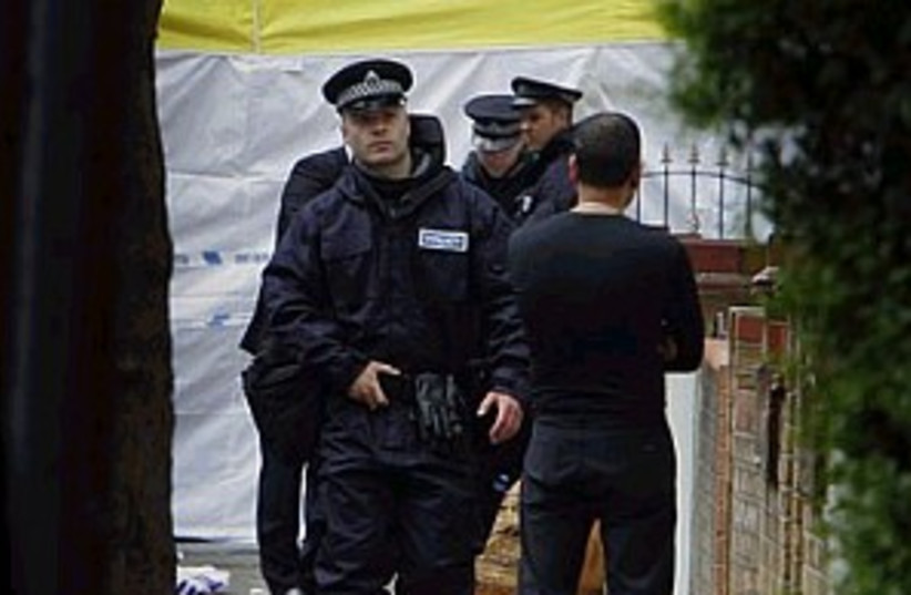 london police raid 29888 (photo credit: AP)