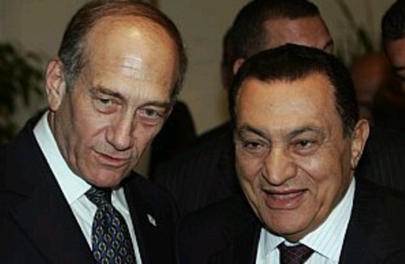 mubarak olmert 298 88ap (photo credit: AP [file])