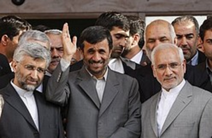 ahmadinejad and co 248 88 ap (photo credit: AP)