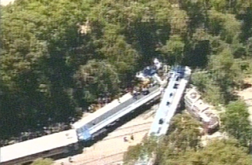 train crash air 298.88 (photo credit: Channel 2)