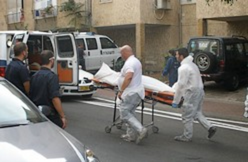 oshrenko murder scene medics 248 88 (photo credit: Yaakov Lappin)