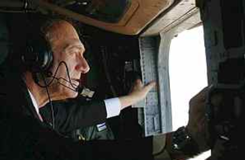 Olmert IDF 298 (photo credit: AP [file])