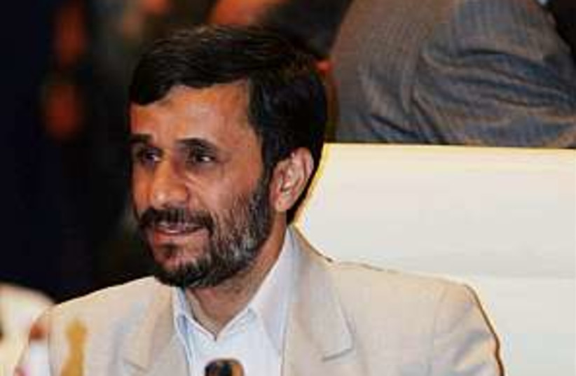Ahmadinejad 298 ap (photo credit: AP)