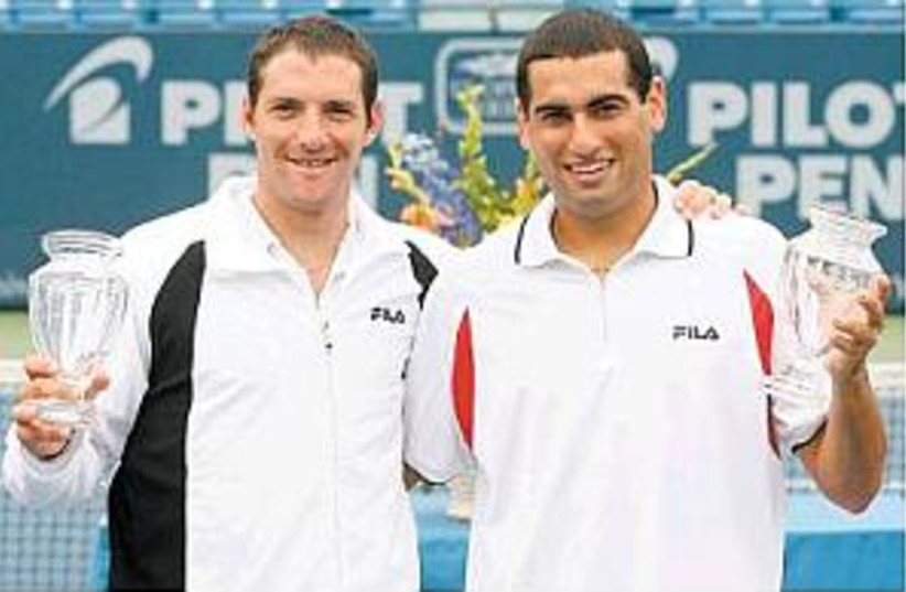 erlich and ram 298.88 (photo credit: Getty Images/Pilot Pen Tennis)