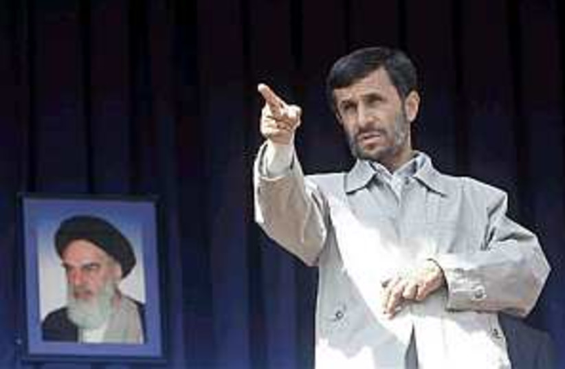 Ahmadinejad brilliant  (photo credit: AP [file])
