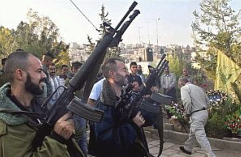 Palestinian gunmen 298.8 (photo credit: AP)