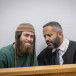  Elisha Yered, suspected of being involved in the death of 19-year-old Palestinian Qusai Jamal Maatan in the West Bank village of Burqa, arrives for a hearing at the District Court in Jerusalem, August 8, 2023