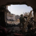  Israeli forces are seen operating in the Gaza Strip on November 7, 2023
