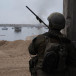  IDF soldiers take control of the Hamas-controlled harbor in Gaza, November 16, 2023
