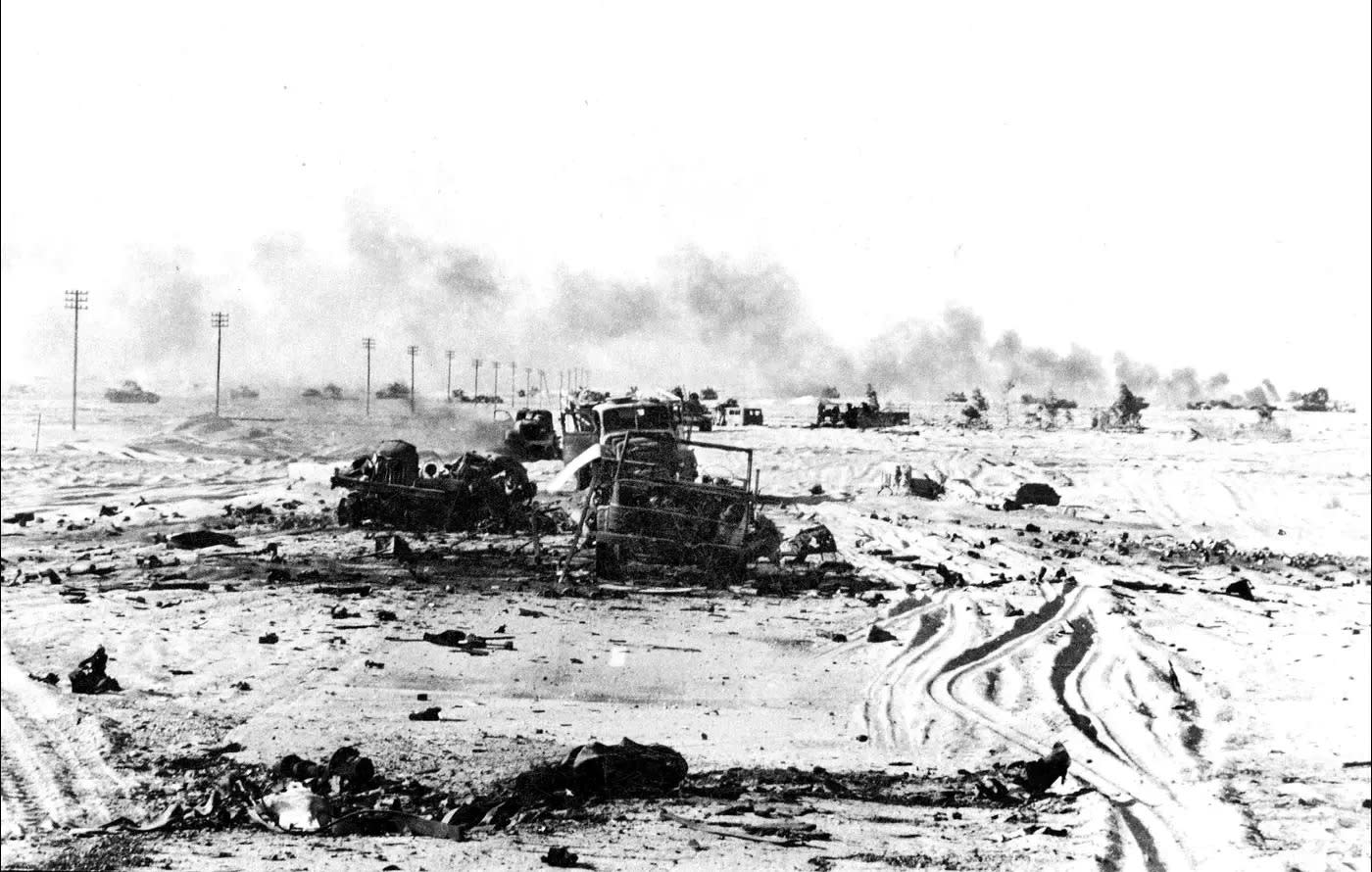  The Chinese Farm in the Yom Kippur War (credit: Uri Dan, Official Site, BAMACHANE)