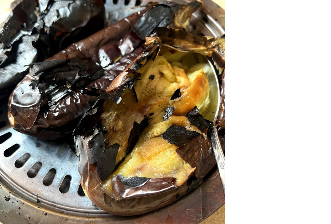 Stuffed Eggplant “Mahmar”.