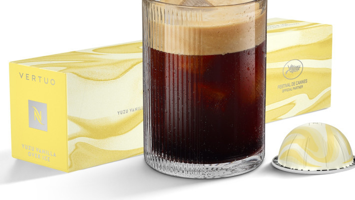 Yuzu Vanilla capsule for Vertuo machine.