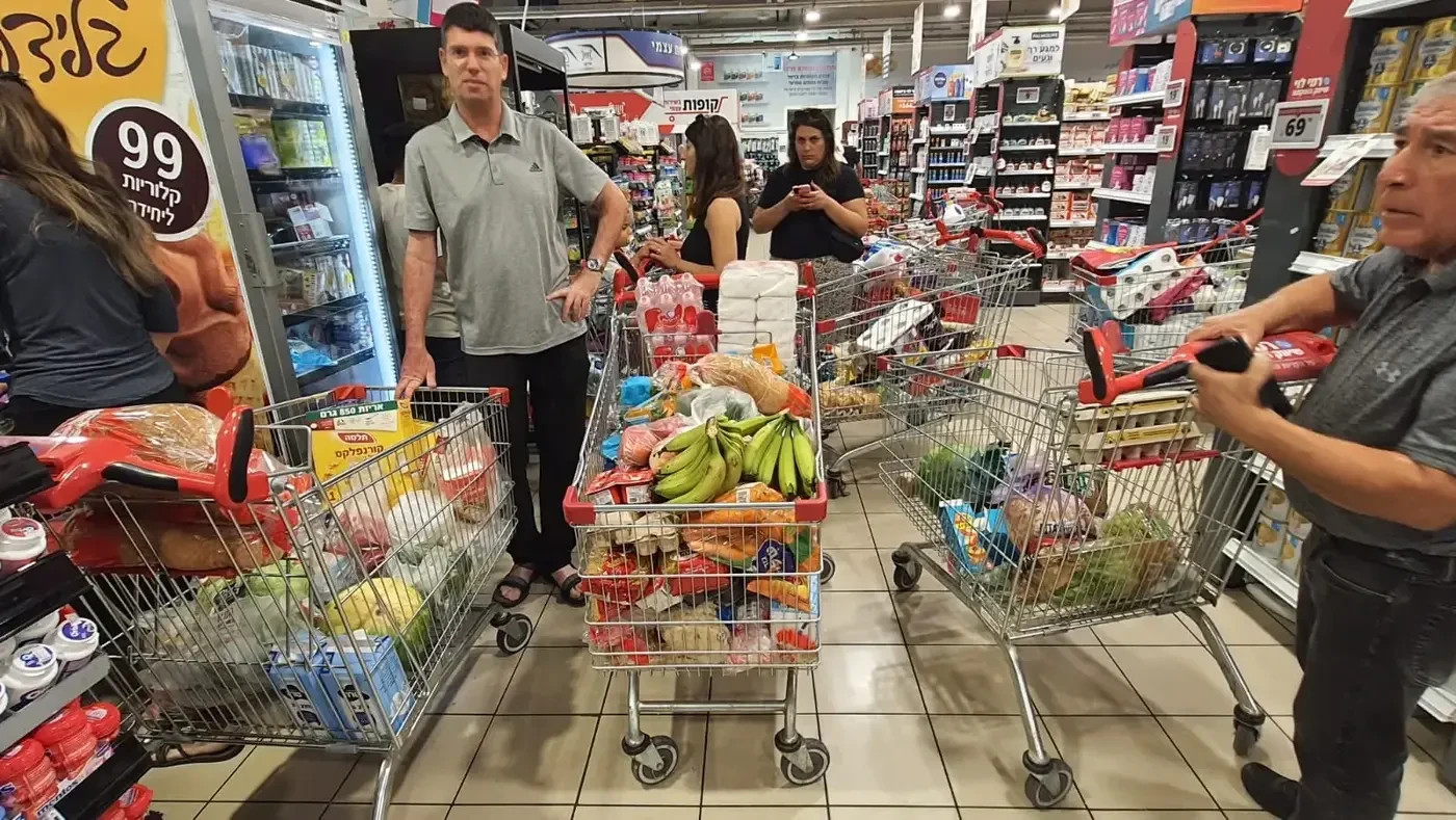 While the shekel strengthened, the food price index actually rose by 2.6%