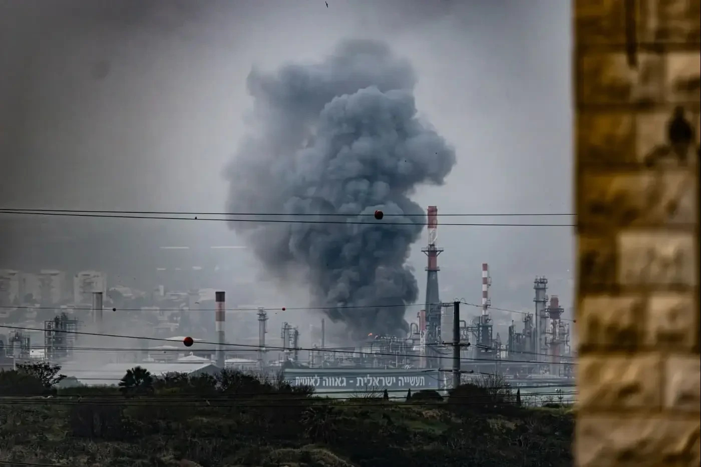 Damage from interceptions from the latest barrage from Iran, March 19, 2026