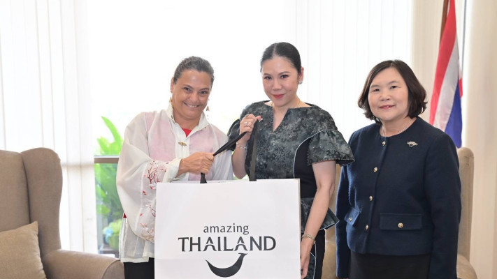 Meeting between the Governor of the Tourism Authority of Thailand and Israel’s Ambassador to Thailand. (credit: Tourism Authority of Thailand