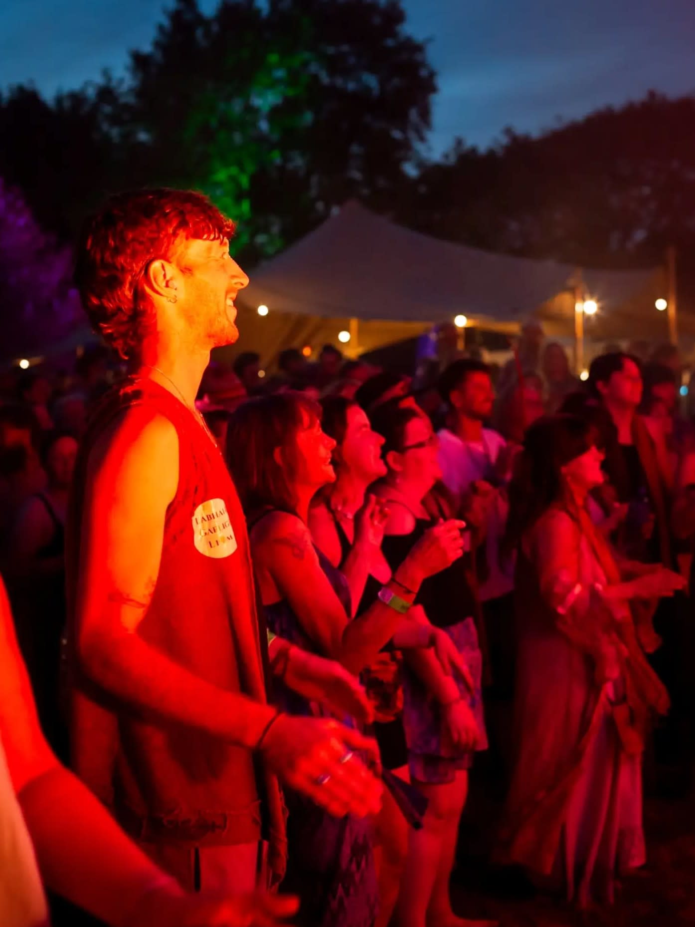 Festival-goers attend the Rewild Festival in Ireland; illustrative.