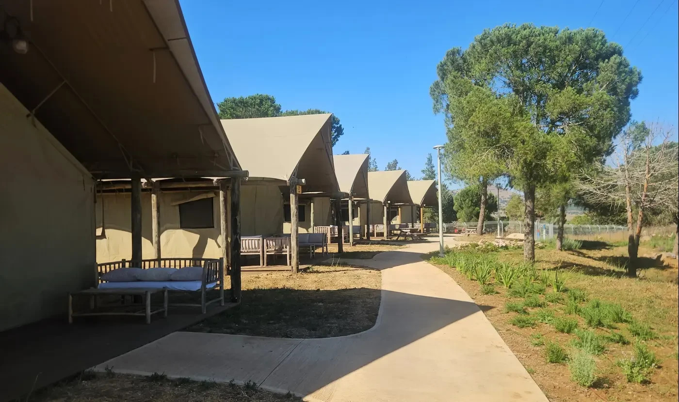 Glamping at Kibbutz Ortal