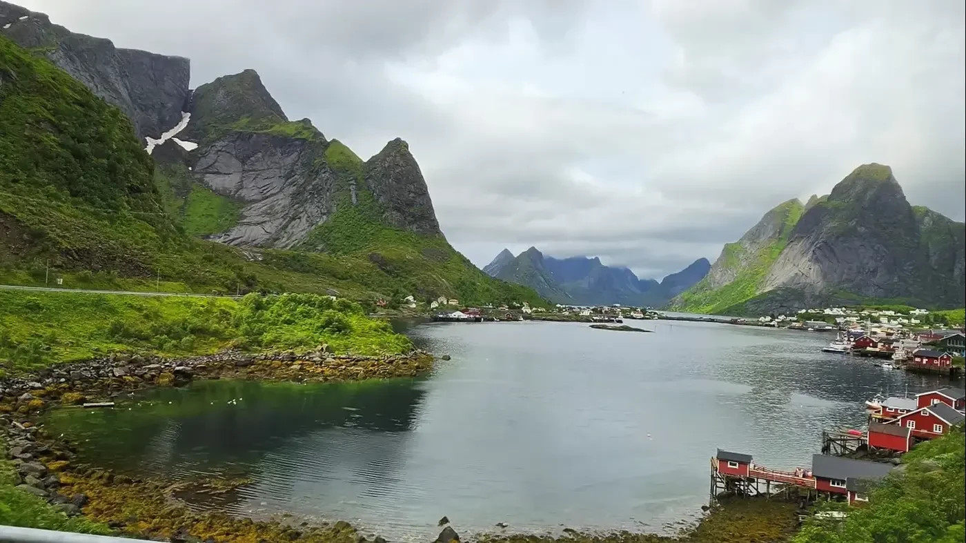 As if entering a painting by a Romantic painter. Lofoten Islands