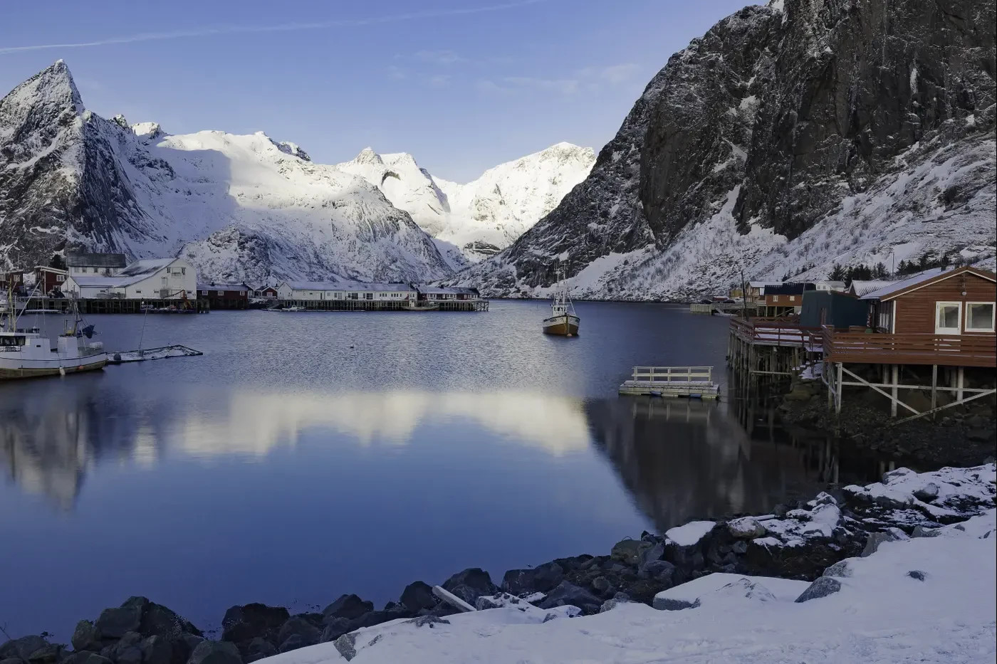 Searches for the islands rose by about 50%. The Lofoten Islands in Norway.