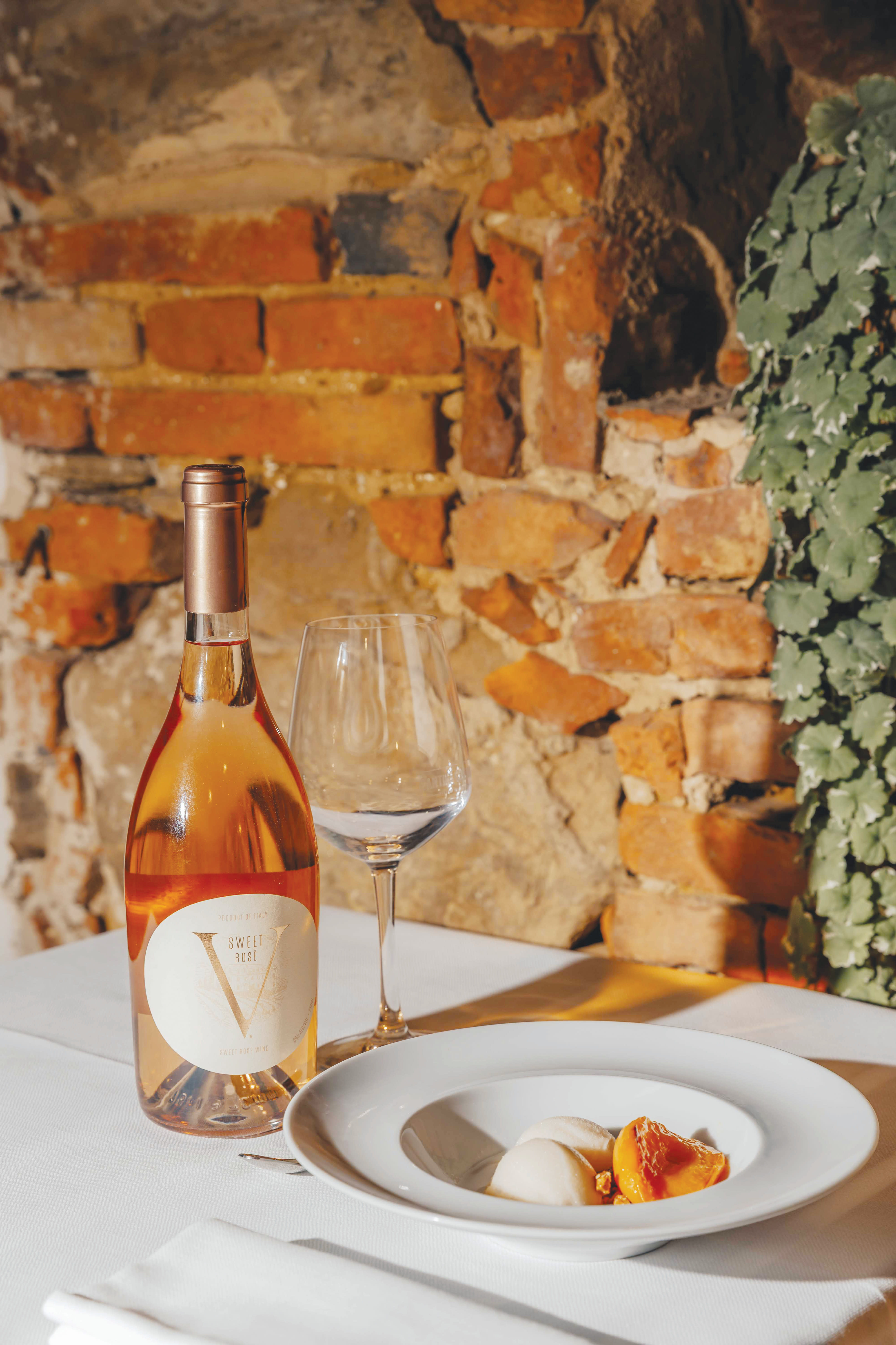 V IS the name of wines are sweet, slightly sparkling, low alcohol but full of flavor.