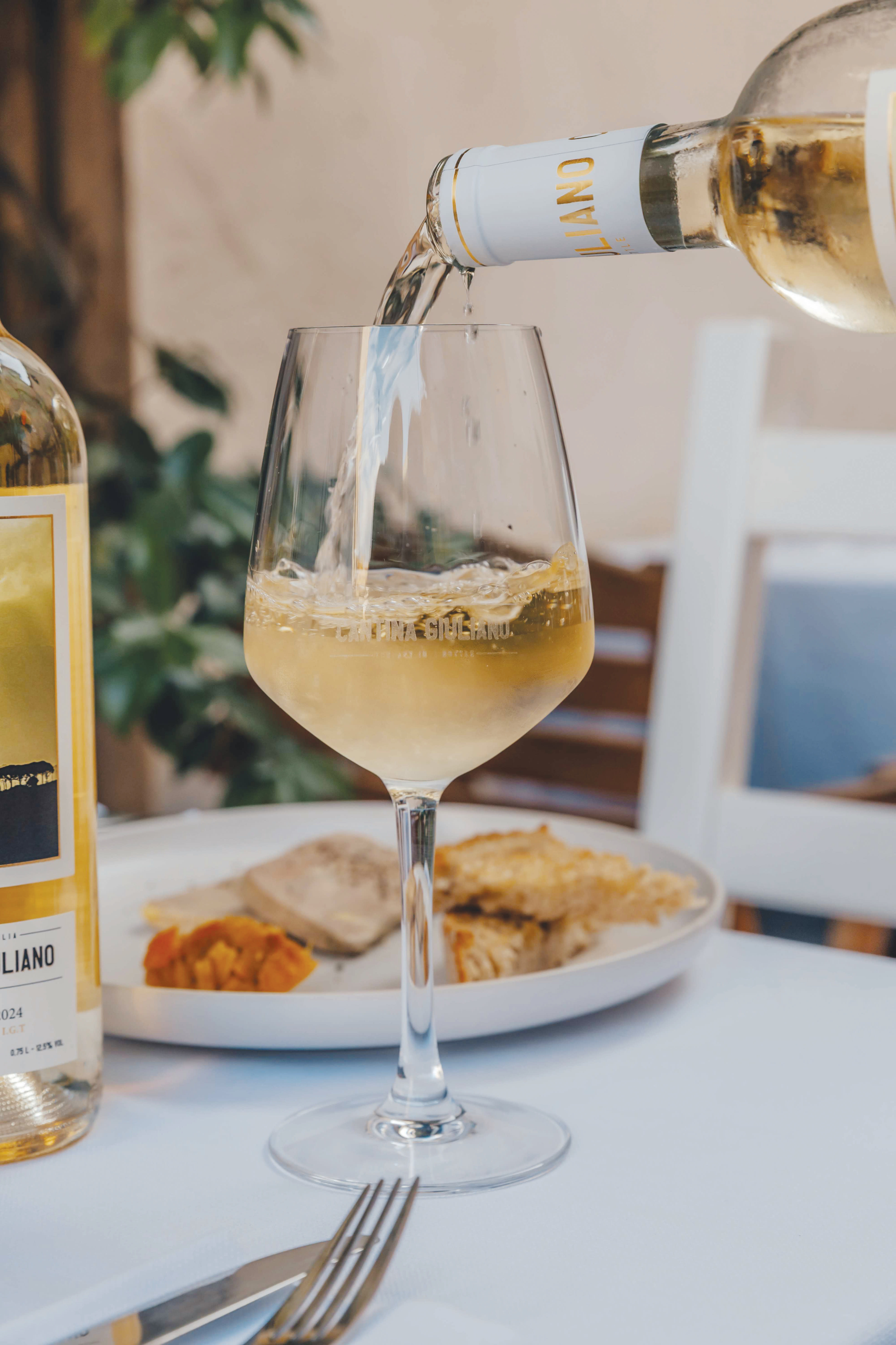 AT CANTINA GIULIANO, homemade food and wine go hand in glove.
