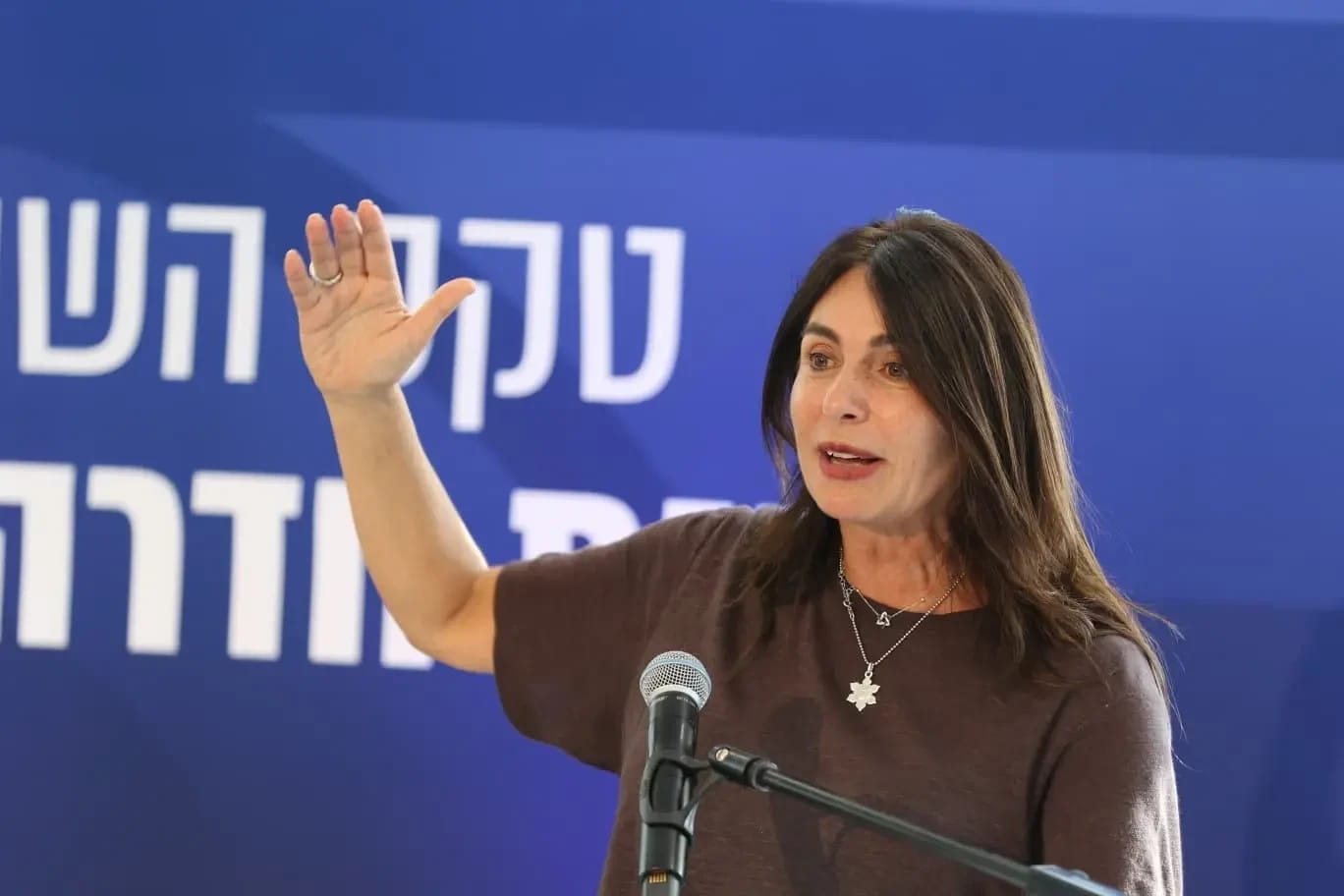 Transportation Minister Miri Regev. An ambitious and unnecessary project