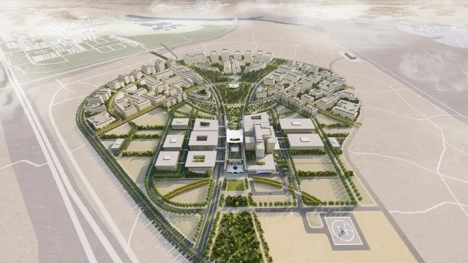 The Shimon Peres Medical Center in the Negev (credit: FARROW