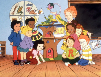The Magic School Bus classroom; illustrative.