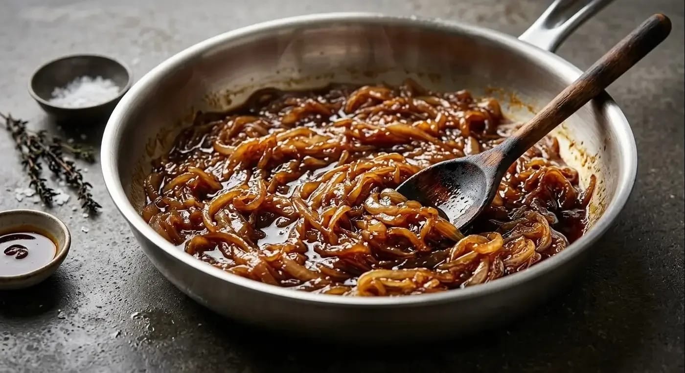 Adds depth of flavor to any dish. Fried onions.