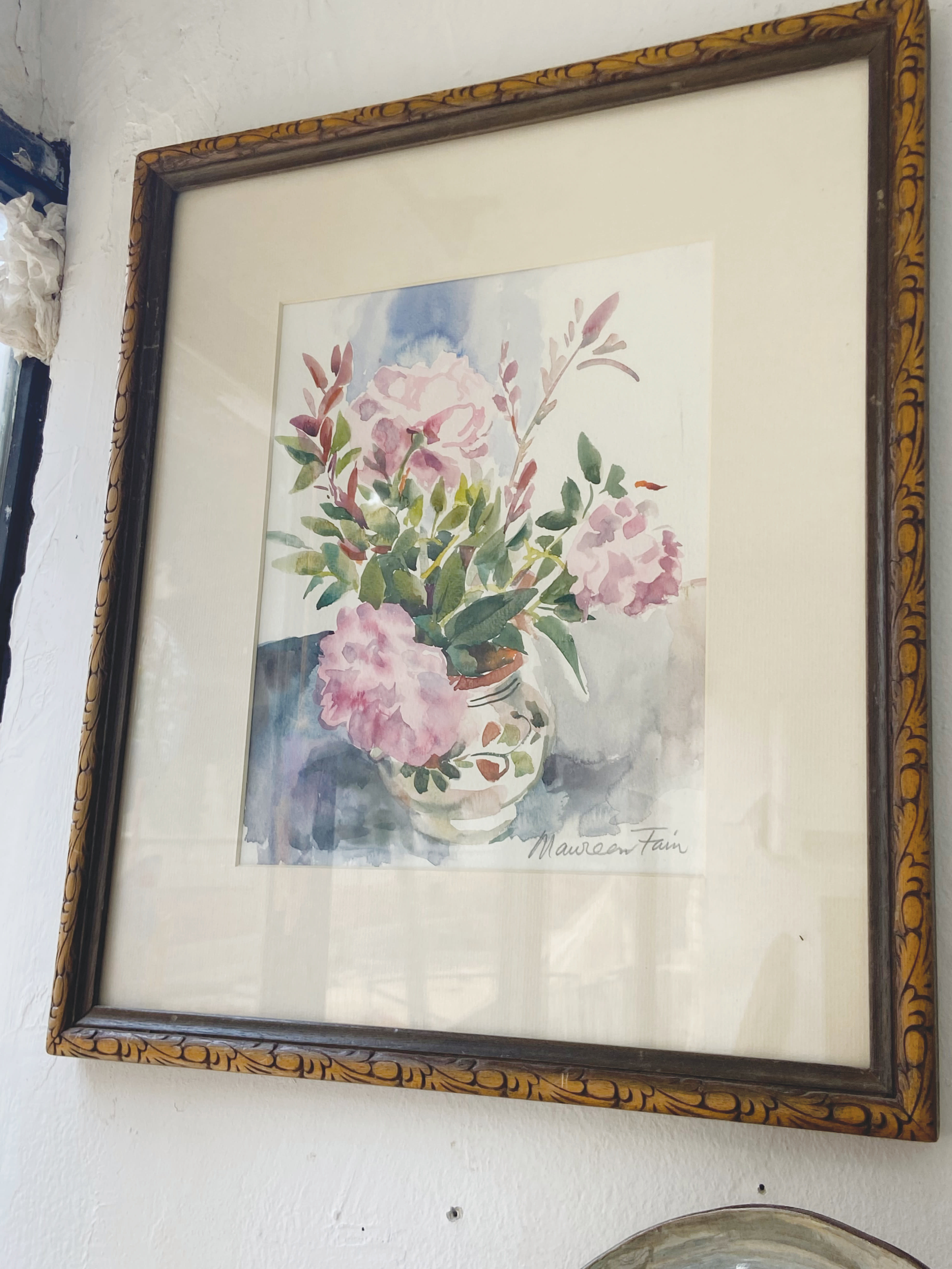 MAUREEN FAIN, ‘Pink Peonies.’