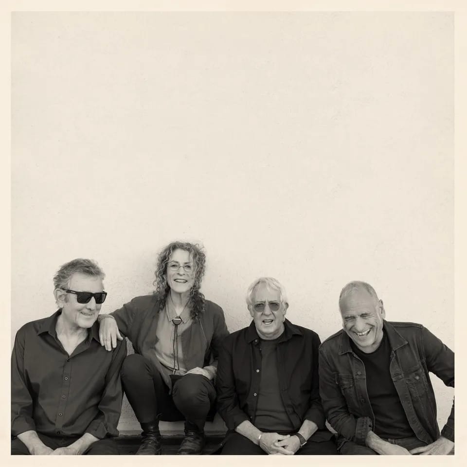 THE SIXTEEN SHEEP: The Reunion' (from left) Yoni Rechter, Yehudit Ravitz, Gidi Gov, and David Broza.