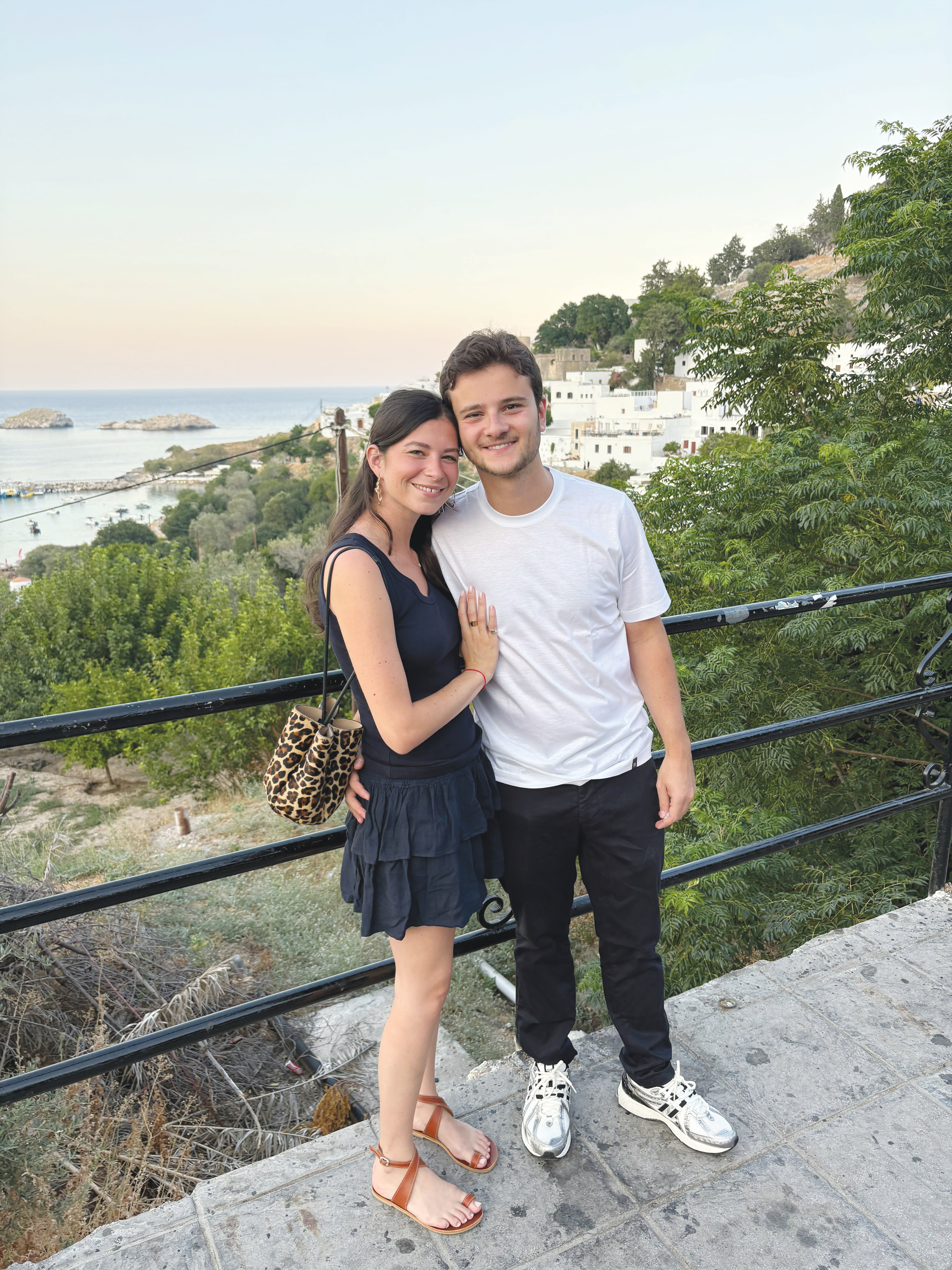 SUSANA ARDITTI and Dan Finel, French immigrants and soon-to-be newlyweds. (Nathan Szpilman)