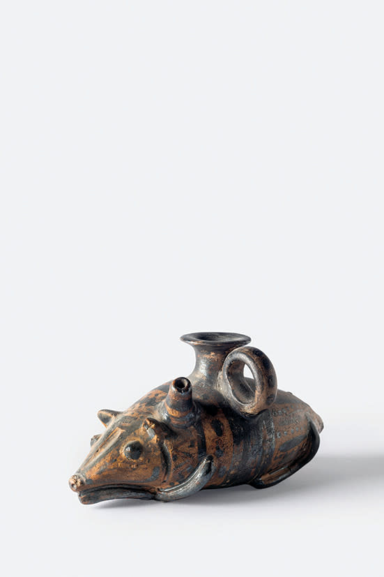 Feeding Vessel in the Form of a Small Rodent (see Thursday).