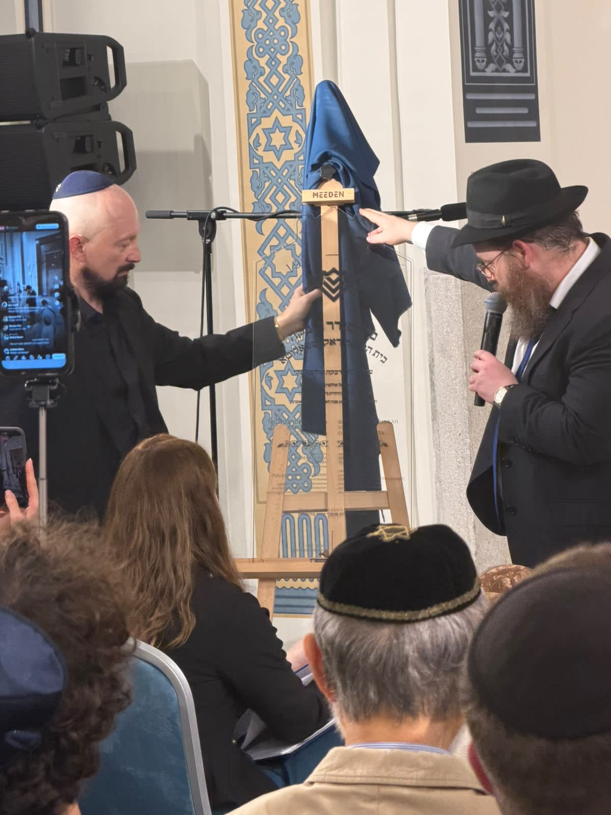 The rededication of Budapest's century-old Rákospalota synagogue.